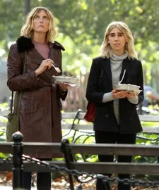 Gabby (Diana Irvine) with Diana: "I always had the Diana and Gabby friendship in the script from the beginning."